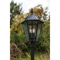Lutec Lampen Lutec LONDON Wegleuchte LED Schwarz, 3-flammig -Günstiges Wegeleuchten Geschäft lutec london wegleuchte 6951301189 do1 2