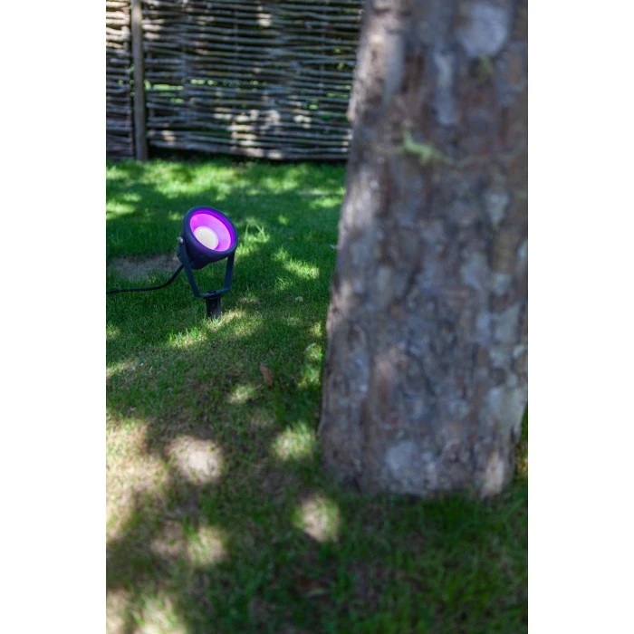 Lutec Lampen Lutec MINI LETO Erdspieß LED Anthrazit, 1-flammig, Farbwechsler 4 Lutec Lampen Lutec MINI LETO Erdspieß LED Anthrazit, 1-flammig, Farbwechsler – Bild 2