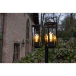 Lutec Lampen Lutec Pine Kandelaber Schwarz, 3-flammig -Günstiges Wegeleuchten Geschäft lutec pine kandelaber 7196603012 3