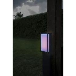 Lutec Lampen Lutec Qubo Wegeleuchte LED Anthrazit, 1-flammig, Farbwechsler -Günstiges Wegeleuchten Geschäft lutec qubo wegeleuchte 7193003118 8