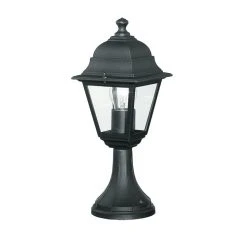 Lutec Lampen Lutec Roma Sockelleuchte Anthrazit, 1-flammig