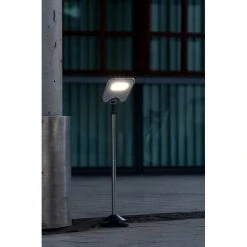 Lutec Lampen Lutec SUN CONNEC MINIS Außenwegeleuchte LED Chrom, Schwarz, 3-flammig