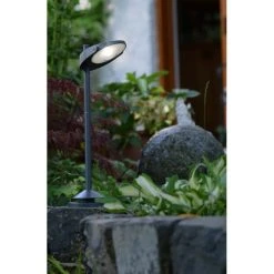 Lutec Lampen Lutec SUN CONNEC STACK Außenwegeleuchte LED Grau, 3-flammig