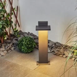 Hofstein Lyckan Wegeleuchte LED Anthrazit, 1-flammig -Günstiges Wegeleuchten Geschäft lyckan wegeleuchte h3447079 10