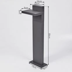 Hofstein Lyckan Wegeleuchte LED Anthrazit, 1-flammig -Günstiges Wegeleuchten Geschäft lyckan wegeleuchte h3447079 3