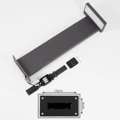 Hofstein Lyckan Wegeleuchte LED Anthrazit, 1-flammig -Günstiges Wegeleuchten Geschäft lyckan wegeleuchte h3447079 4