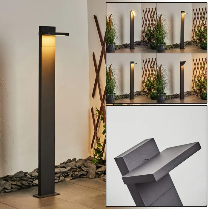 Hofstein Lyckan Wegeleuchte LED Anthrazit, 1-flammig 3 Hofstein Lyckan Wegeleuchte LED Anthrazit, 1-flammig