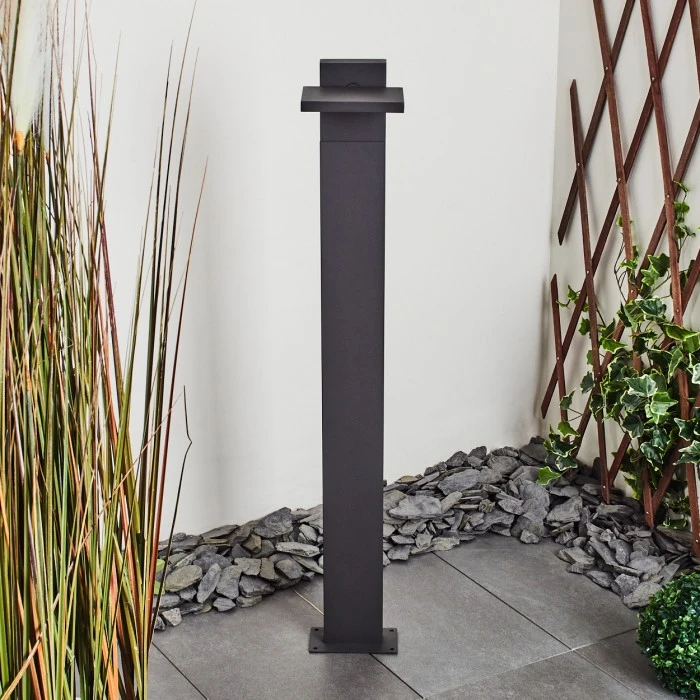 Hofstein Lyckan Wegeleuchte LED Anthrazit, 1-flammig 14 Hofstein Lyckan Wegeleuchte LED Anthrazit, 1-flammig – Bild 12