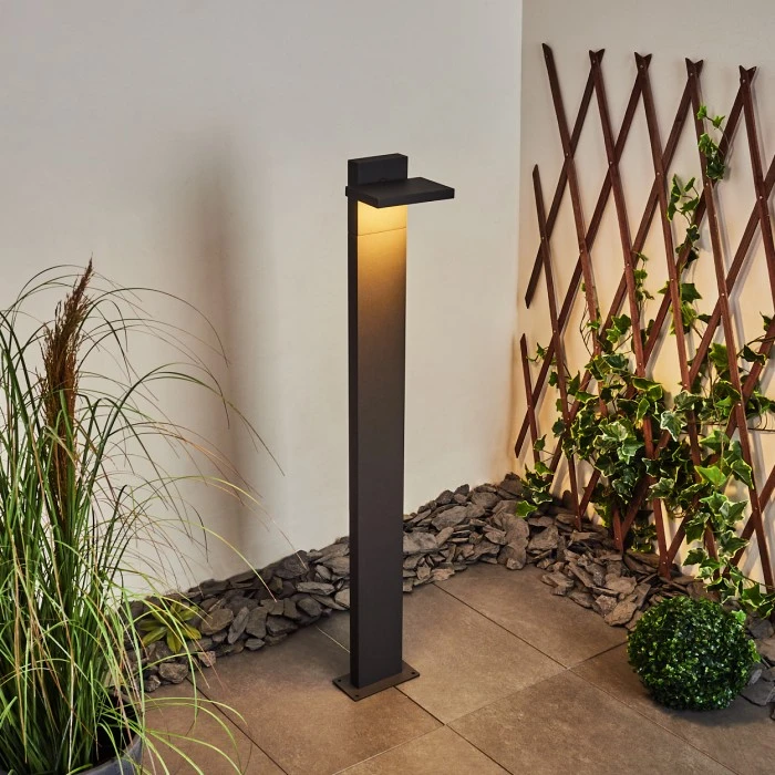 Hofstein Lyckan Wegeleuchte LED Anthrazit, 1-flammig 9 Hofstein Lyckan Wegeleuchte LED Anthrazit, 1-flammig – Bild 7