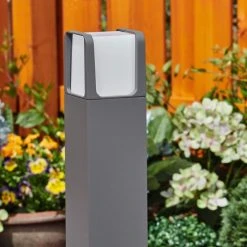 Hofstein Lysabbel Wegeleuchte LED Anthrazit, 1-flammig -Günstiges Wegeleuchten Geschäft lysabbel wegeleuchte h3417027 1