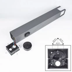 Hofstein Lysabbel Wegeleuchte LED Anthrazit, 1-flammig -Günstiges Wegeleuchten Geschäft lysabbel wegeleuchte h3417027 4