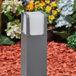 Hofstein Lysabbel Wegeleuchte LED Anthrazit, 1-flammig -Günstiges Wegeleuchten Geschäft lysabbel wegeleuchte h3417027 8