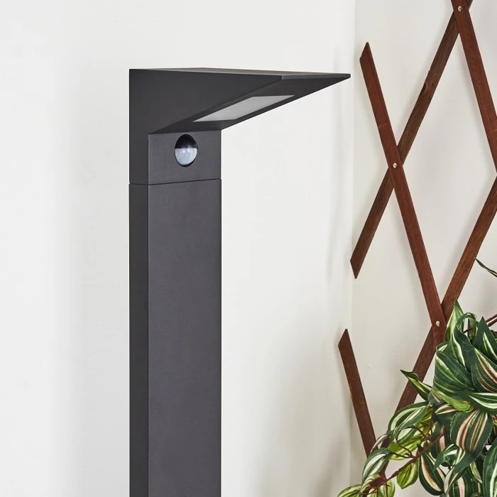 Hofstein Matlava Wegeleuchte LED Anthrazit, 1-flammig, Bewegungsmelder 4 Hofstein Matlava Wegeleuchte LED Anthrazit, 1-flammig, Bewegungsmelder – Bild 2