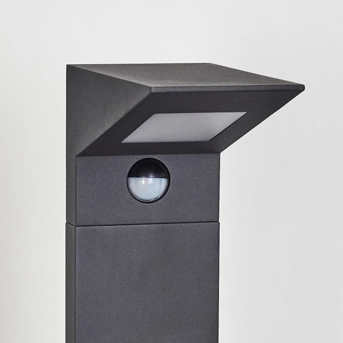 Hofstein Matlava Wegeleuchte LED Anthrazit, 1-flammig, Bewegungsmelder 5 Hofstein Matlava Wegeleuchte LED Anthrazit, 1-flammig, Bewegungsmelder – Bild 3