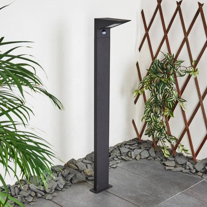 Hofstein Matlava Wegeleuchte LED Anthrazit, 1-flammig, Bewegungsmelder 12 Hofstein Matlava Wegeleuchte LED Anthrazit, 1-flammig, Bewegungsmelder – Bild 10