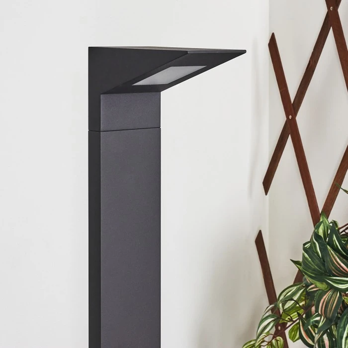 Hofstein Matlava Wegeleuchte LED Anthrazit, 1-flammig 4 Hofstein Matlava Wegeleuchte LED Anthrazit, 1-flammig – Bild 2