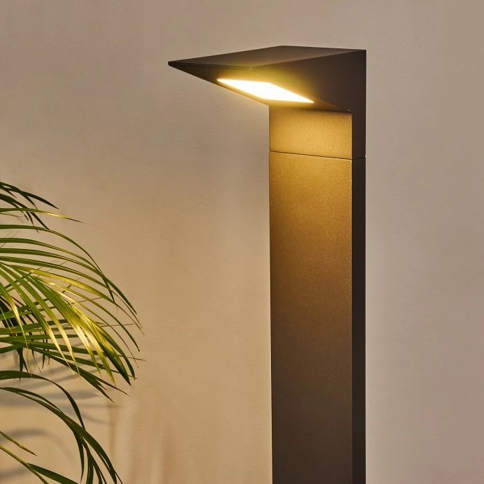 Hofstein Matlava Wegeleuchte LED Anthrazit, 1-flammig 13 Hofstein Matlava Wegeleuchte LED Anthrazit, 1-flammig – Bild 11