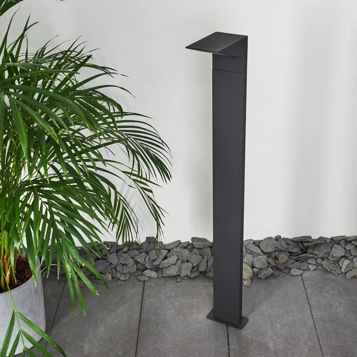 Hofstein Matlava Wegeleuchte LED Anthrazit, 1-flammig 14 Hofstein Matlava Wegeleuchte LED Anthrazit, 1-flammig – Bild 12