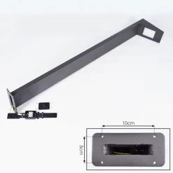 Hofstein Matlava Wegeleuchte LED Anthrazit, 1-flammig 18 Hofstein Matlava Wegeleuchte LED Anthrazit, 1-flammig -Günstiges Wegeleuchten Geschäft matlava wegeleuchte h3416464 4