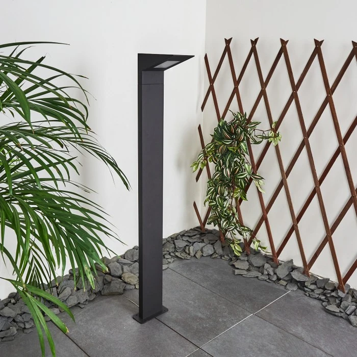 Hofstein Matlava Wegeleuchte LED Anthrazit, 1-flammig 12 Hofstein Matlava Wegeleuchte LED Anthrazit, 1-flammig – Bild 10