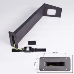 Hofstein Matlava Wegeleuchte LED Anthrazit, 1-flammig -Günstiges Wegeleuchten Geschäft matlava wegeleuchte h3416648 4