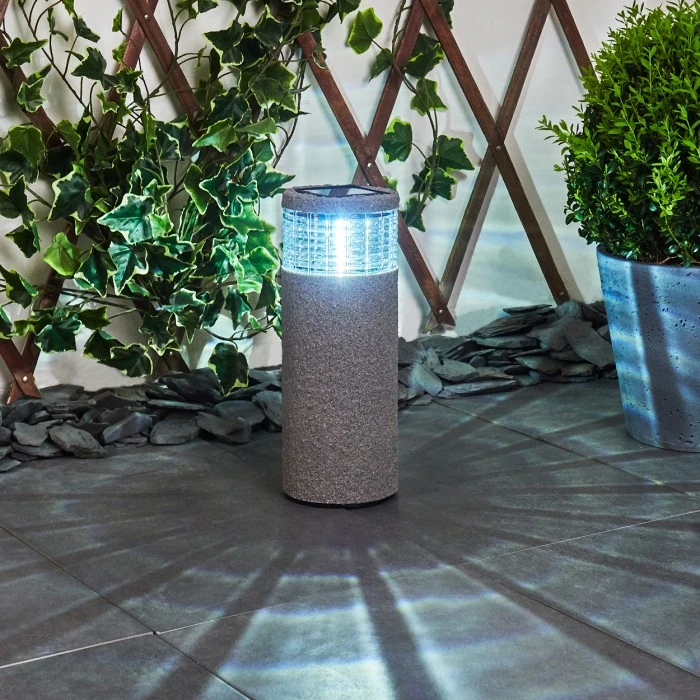 Hofstein Mesabolo Solarleuchte LED Schwarz, Grau, 1-flammig 12 Hofstein Mesabolo Solarleuchte LED Schwarz, Grau, 1-flammig – Bild 10