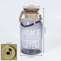 Hofstein Moliitsi Solarleuchte LED Braun, Rauchfarben, 10-flammig -Günstiges Wegeleuchten Geschäft moliitsi solarleuchte h3425558 3