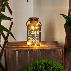 Hofstein Moliitsi Solarleuchte LED Braun, Rauchfarben, 10-flammig -Günstiges Wegeleuchten Geschäft moliitsi solarleuchte h3425558 8