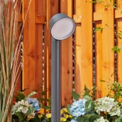 Hofstein Moroni Wegeleuchte LED Anthrazit, 1-flammig -Günstiges Wegeleuchten Geschäft moroni wegeleuchte h3417065 8