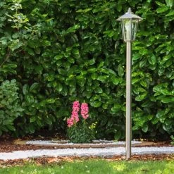 Hofstein Moskau Wegeleuchte Edelstahl, 1-flammig -Günstiges Wegeleuchten Geschäft moskau wegeleuchte h408 do1 2