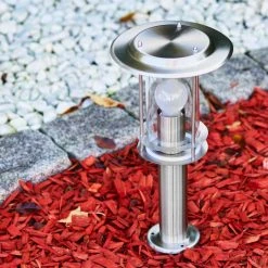 Hofstein Mulo Wegeleuchte Edelstahl, 1-flammig -Günstiges Wegeleuchten Geschäft mulo wegeleuchte h3080405 3