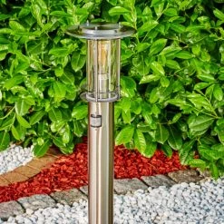 Hofstein Mulo Wegeleuchte Edelstahl, 1-flammig, Bewegungsmelder -Günstiges Wegeleuchten Geschäft mulo wegeleuchte h3291764 do1 4