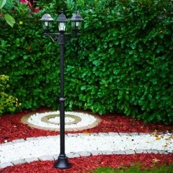 Hofstein Murto Kandelaber Schwarz, 3-flammig -Günstiges Wegeleuchten Geschäft murto kandelaber h3080566 3