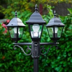 Hofstein Murto Kandelaber Schwarz, 3-flammig -Günstiges Wegeleuchten Geschäft murto kandelaber h3080566 9