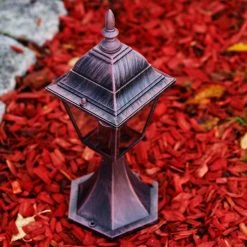 Hofstein Murto Sockelleuchte Rostfarben, 1-flammig -Günstiges Wegeleuchten Geschäft murto sockelleuchte h3080528 5