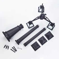 Hofstein Naofe Kandelaber Schwarz, 3-flammig -Günstiges Wegeleuchten Geschäft naofe kandelaber h3567029 4