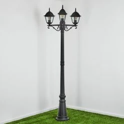 Hofstein Naofe Kandelaber Schwarz, 3-flammig -Günstiges Wegeleuchten Geschäft naofe kandelaber h3567029 7