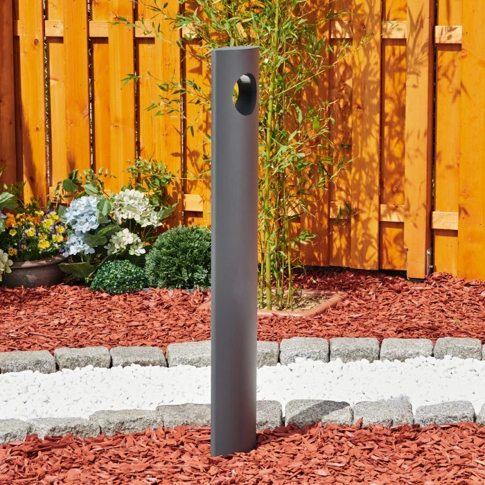Hofstein Narunteno Wegeleuchte LED Anthrazit, 1-flammig 9 Hofstein Narunteno Wegeleuchte LED Anthrazit, 1-flammig – Bild 7