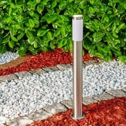 Hofstein Norburg Wegeleuchte Edelstahl, 1-flammig -Günstiges Wegeleuchten Geschäft norburg wegeleuchte h3291719 do1 6