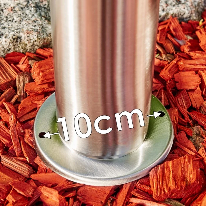 Hofstein Norburg Wegeleuchte Edelstahl, 1-flammig, Bewegungsmelder 13 Hofstein Norburg Wegeleuchte Edelstahl, 1-flammig, Bewegungsmelder – Bild 11