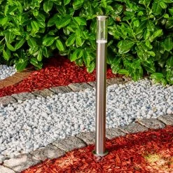 Hofstein Noreaz Wegeleuchte LED Edelstahl, 1-flammig -Günstiges Wegeleuchten Geschäft noreaz wegeleuchte h3304655 do1 4