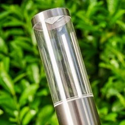 Hofstein Noreaz Wegeleuchte LED Edelstahl, 1-flammig -Günstiges Wegeleuchten Geschäft noreaz wegeleuchte h3304655 do1 5