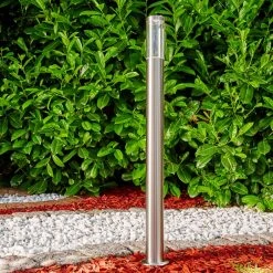 Hofstein Noreaz Wegeleuchte LED Edelstahl, 1-flammig -Günstiges Wegeleuchten Geschäft noreaz wegeleuchte h3304655 do1 9