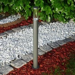 Hofstein Noreaz Wegeleuchte LED Anthrazit, 1-flammig -Günstiges Wegeleuchten Geschäft noreaz wegeleuchte h3306987 2