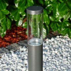 Hofstein Noreaz Wegeleuchte LED Anthrazit, 1-flammig -Günstiges Wegeleuchten Geschäft noreaz wegeleuchte h3306987 3