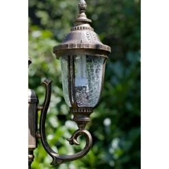 Orion Kandelaber Schwarz-Gold, 3-flammig -Günstiges Wegeleuchten Geschäft orion kandelaber al11 1123 3patina 4