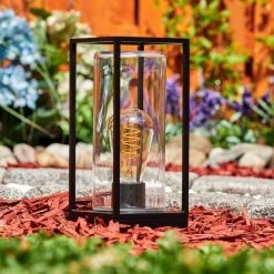 Hofstein Palanga Außentischleuchte Schwarz, 1-flammig -Günstiges Wegeleuchten Geschäft palanga aussentischleuchte h3328477 6