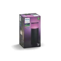 Philips Leuchten Philips Hue Ambiance White & Color Calla Sockelleuchte Erweiterungs-Set LED Schwarz, 1-flammig, Farbwechsler -Günstiges Wegeleuchten Geschäft philips hue ambiance white color calla sockelleuchte erweiterungs set 8718696167991 7