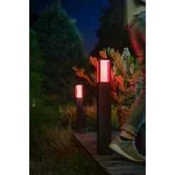 Philips Leuchten Philips Hue Ambiance White & Color Impress Wegeleuchte LED Schwarz, 1-flammig, Farbwechsler -Günstiges Wegeleuchten Geschäft philips hue ambiance white color impress wegeleuchte 8718696170519 3
