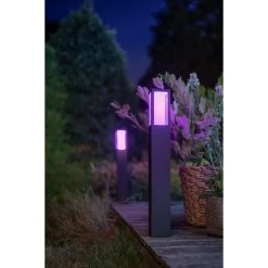 Philips Leuchten Philips Hue Ambiance White & Color Impress Wegeleuchte LED Schwarz, 1-flammig, Farbwechsler -Günstiges Wegeleuchten Geschäft philips hue ambiance white color impress wegeleuchte 8718696170519 4
